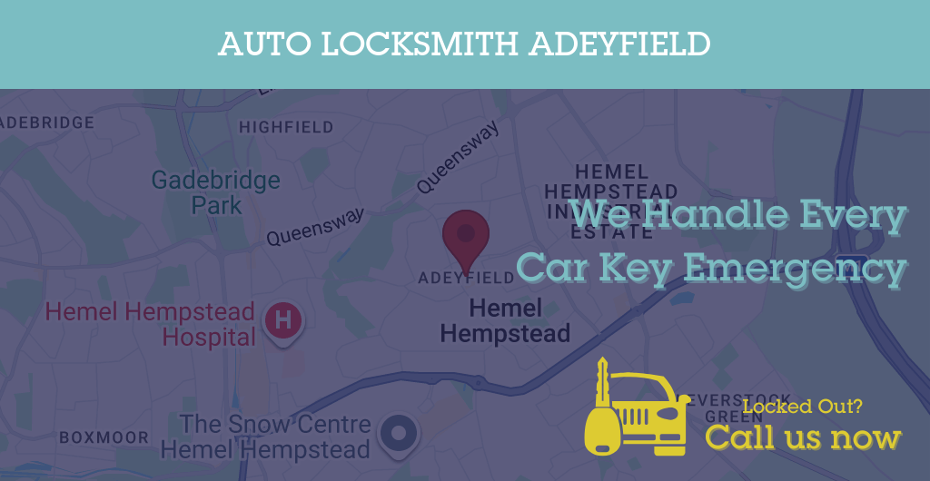 Auto Locksmith Services in Adeyfield - HP postcode