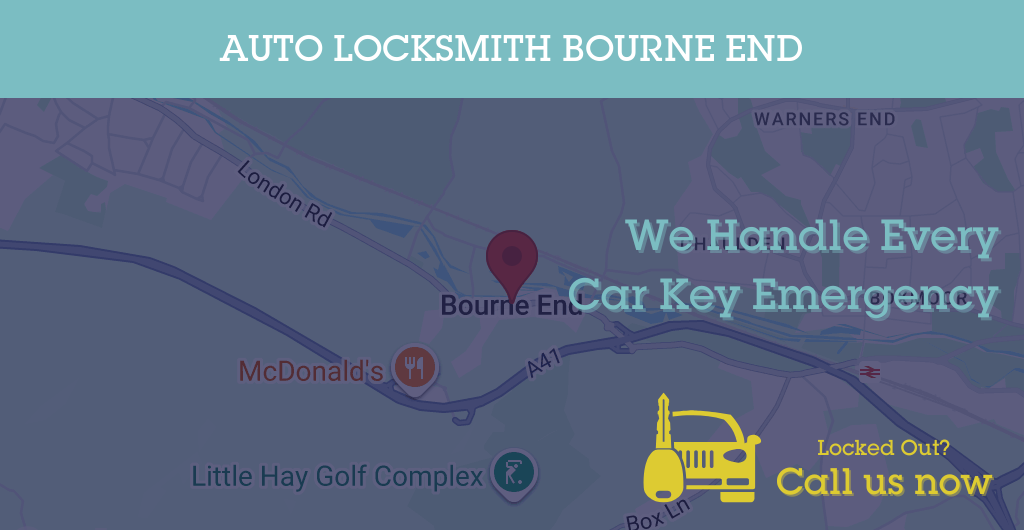 Auto Locksmith Services in Bourne End - HP postcode