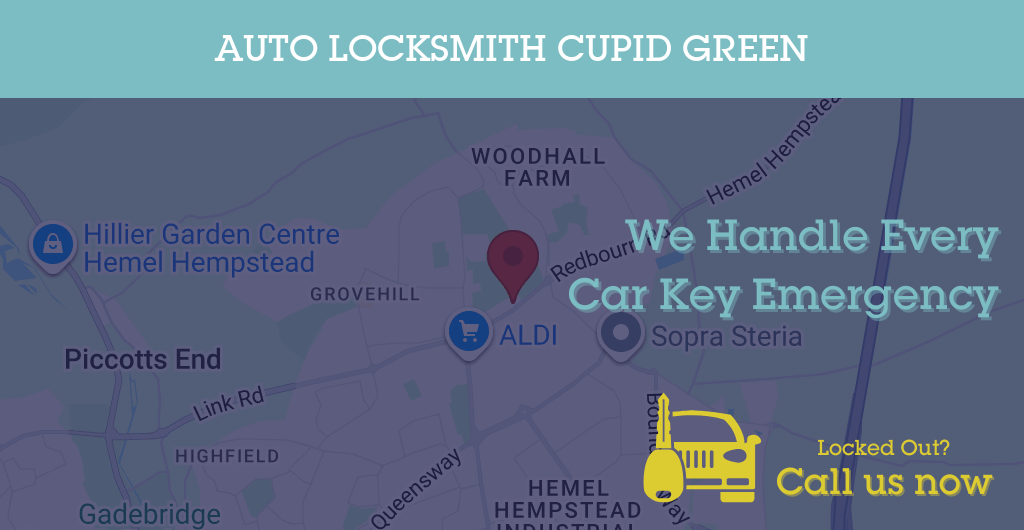 Auto Locksmith Services in Cupid Green - HP postcode