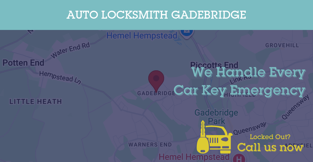 Auto Locksmith Services in Gadebridge - HP postcode