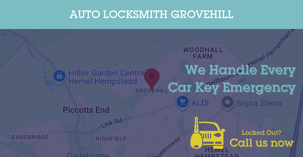 Auto Locksmith Services in Grovehill - HP postcode