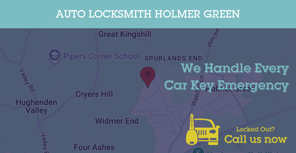 Auto Locksmith Services in Holmer Green - HP postcode
