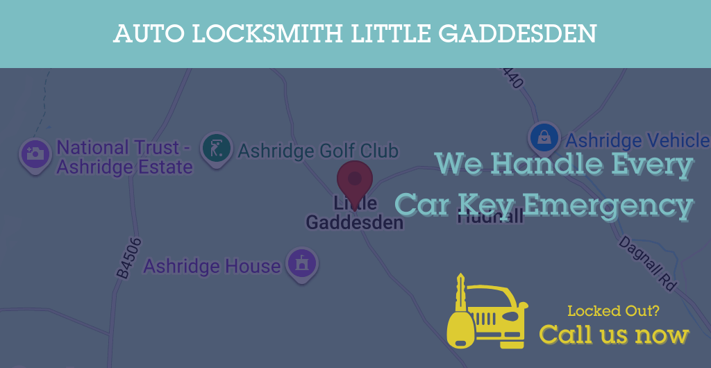 Auto Locksmith Services in Little Gaddesden - HP postcode
