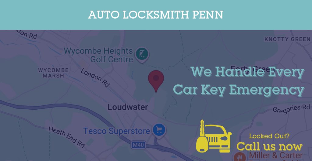 Auto Locksmith Services in Penn - HP postcode