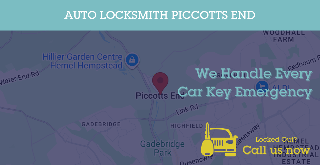 Auto Locksmith Services in Piccotts End - HP postcode