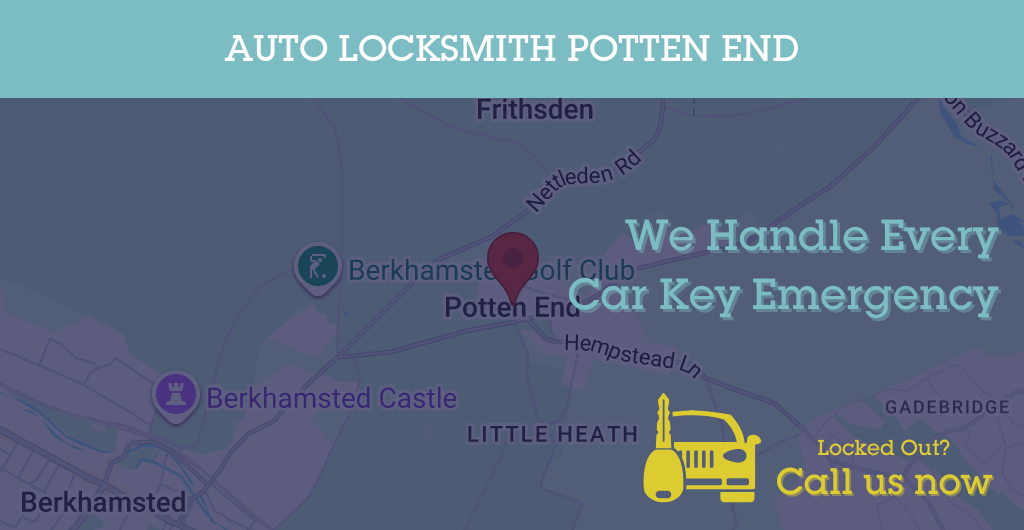 Auto Locksmith Services in Potten End - HP postcode